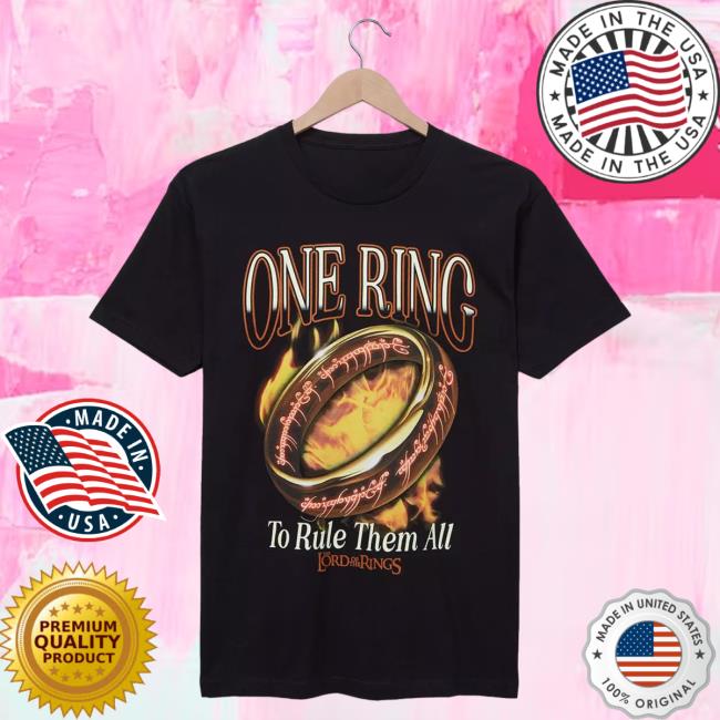 Official Box Lunch Merch Store Box Lunch The Lord Of The Rings One Ring Popover Shirt BoxLunch Exclusive Box Lunch Apparel Clothing Shop