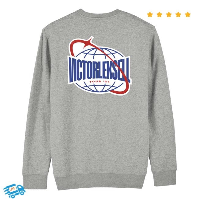 Victor Leksell Official Merch Store Tour Crewneck Sweater Victor Leksell Clothing Shop