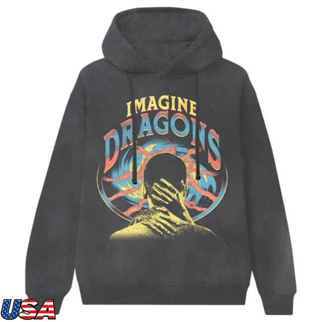 Official Interscope Records Imagine Dragons Merch Store Imagine Dragons Vintage Graphic Crewneck Imagine Dragons Apparel Clothing Shop
