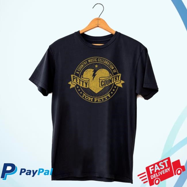 Petty Country Logo Tee Shirt Tom Petty