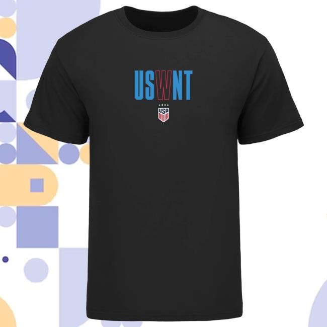 USWNT Knockout Black Short Sleeve Shirt