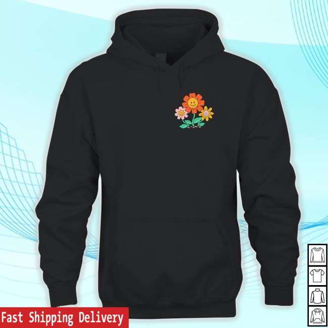 I Identify As A Threat My Pronouns Are Try Me Flower Hoodie