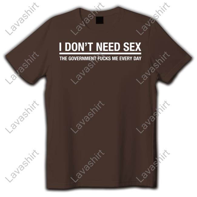 Official Bitch Im Bella Thorne I Don't Need Sex The Government Fucks Me Every Day Tee Shirt