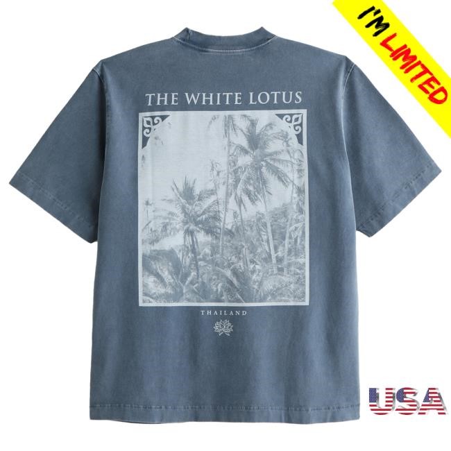 Official Abercrombie And Fitch Apparel Clothing Merch Premium Heavyweight 2.0 The White Lotus Graphic Tees Abercrombiefitch Store Shop