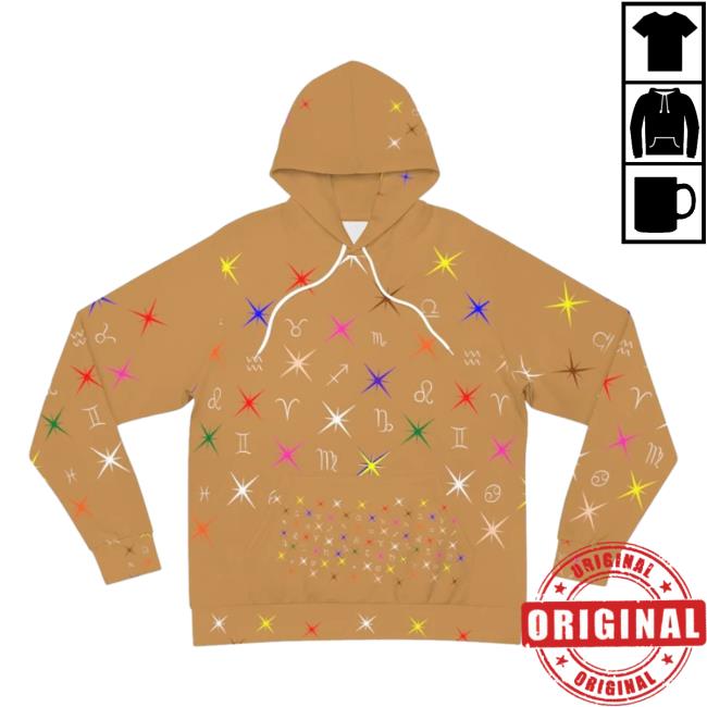 Official Signshirtz Clothing Merch Constellations Design - Brown Aop Sweatshirts 3D All Over Print