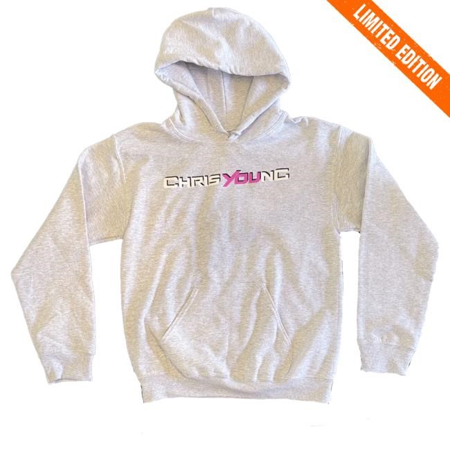 Chris Young Official Merch Store Looking For You Grey Pullover Sweartshirt Hoodie Chris Young Clothing Shop Apparel