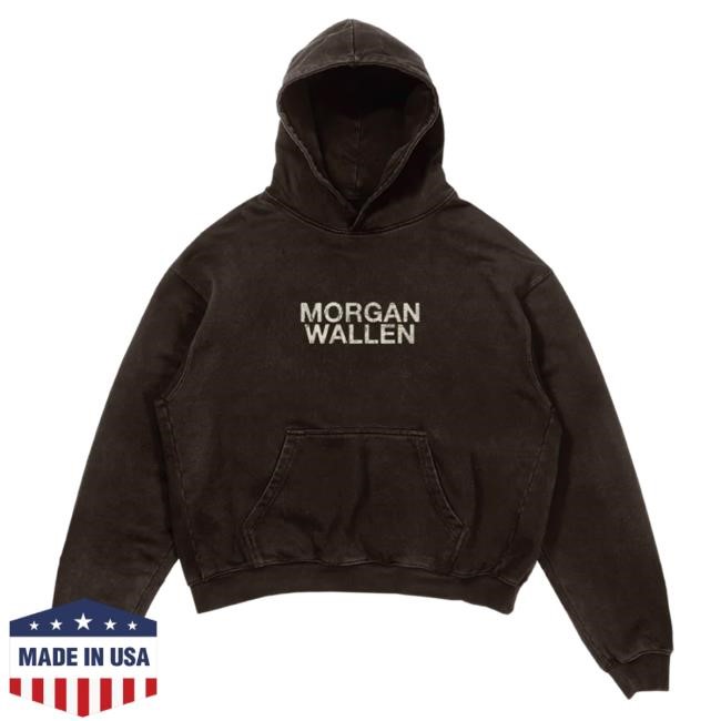 Official Morgan Wallen Merch Store Morgan Wallen Live Photo Brown Hood Morgan Wallen Apparel Clothing Shop MorganWallen