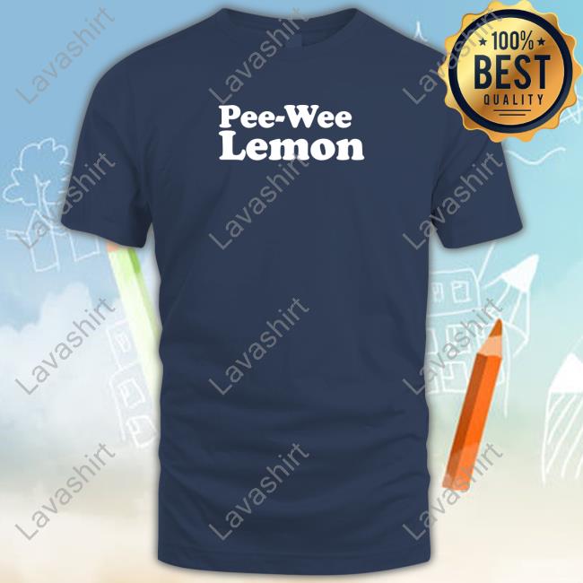 Official Julie Klausner Pee-Wee Lemon Shirt