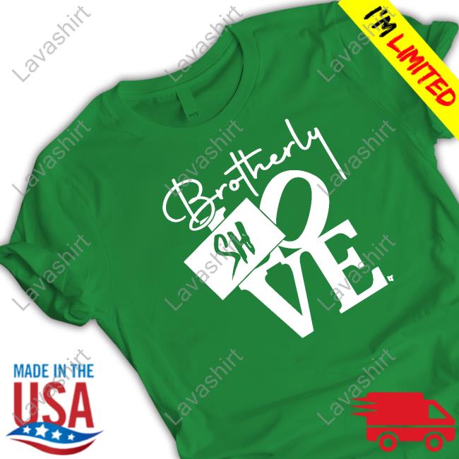 Breakingt Brotherly Shove Sign Long Sleeve Shirt