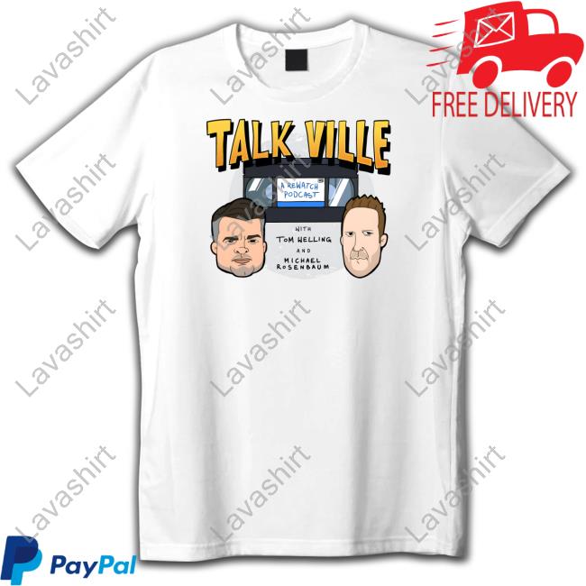 Talk Ville Podcast Shop Full Color Logo Shirt