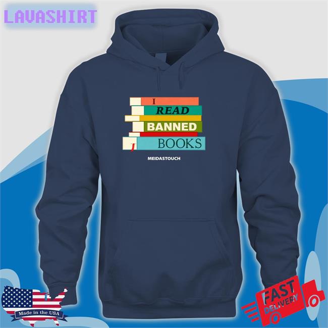 Meidastouch Merch I Read Banned Books Tee Shirt