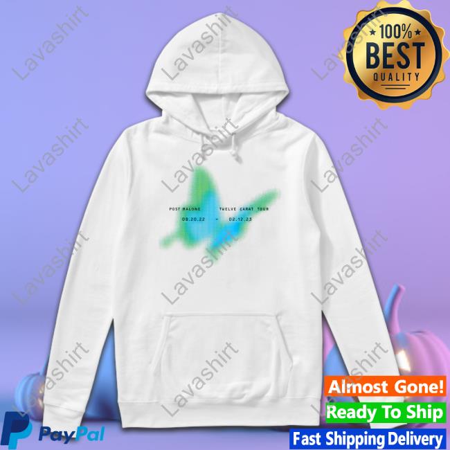 Post Malone Twelve Carat Tour Shirts Post Malone Twelve Carat Tour 08.20.22-02.12.23 Long Sleeve Tee Post Malone Merch