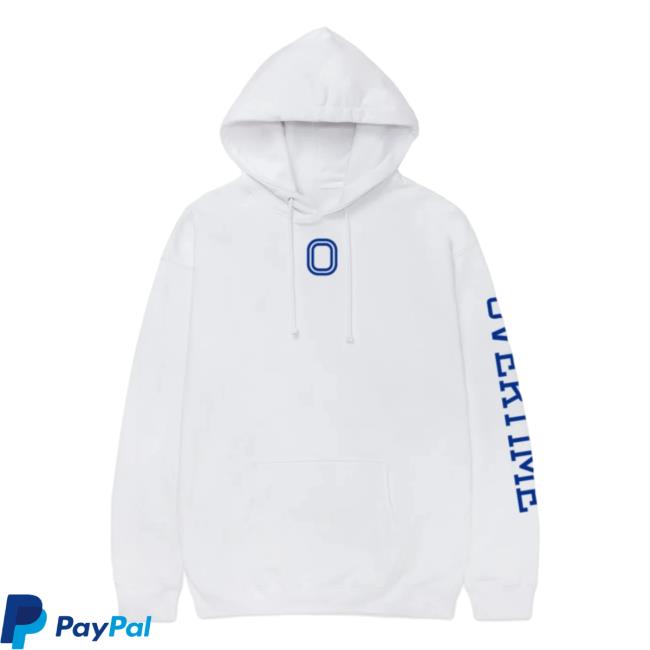 Official Overtime Tv Apparel Merch Clothing Store Shop Over Time OT Logo Classic Hoodie White