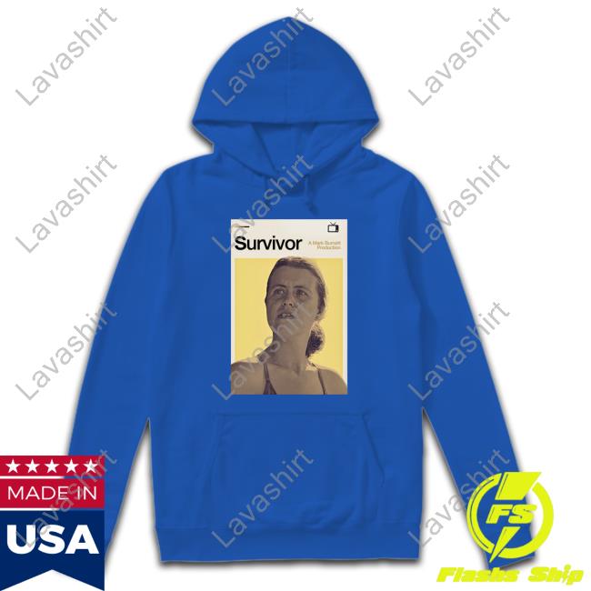 Official Mike Gabler Survivor A Mark Burnett Production T Shirts Official Mike Gabler Bonfire Merch Survivor A Mark Burnett Production Emily The Great S45 Tee