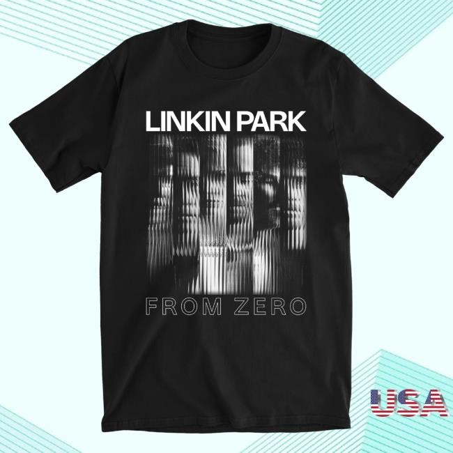 Official Linkin Park Merch Store Linkin Park Official From Zero 2024 Black Tour T-Shirts Linkin Park Apparel Clothing Shop LinkinPark