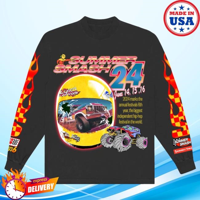 Racer Line Up L/S Shirt The Summer Smash Shop