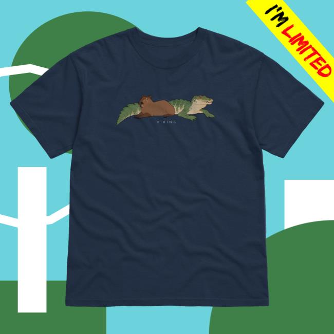Official Gators Daily Store Merch Shop Capybara True Navy New Shirt