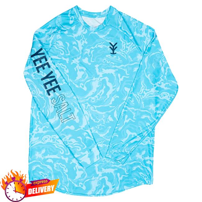 Official Yee Yee Apparel Clothing Teal Water Long-Sleeve Yeeyee Merch Store