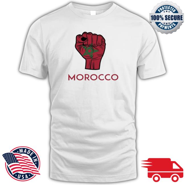 Support Football Morocco World Cup 2022 Tee