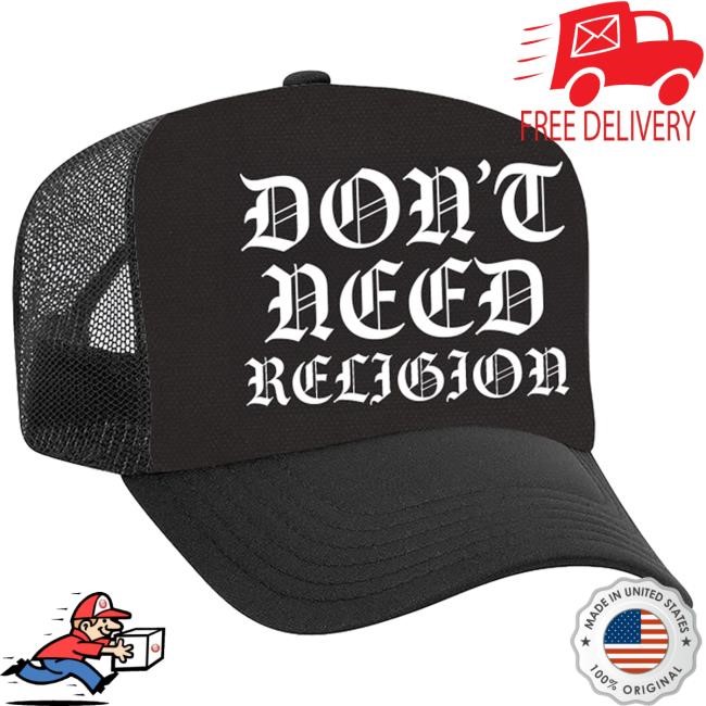 Official Blackcraft Cult Motörhead x Blackcraft Don't Need Religion Cap