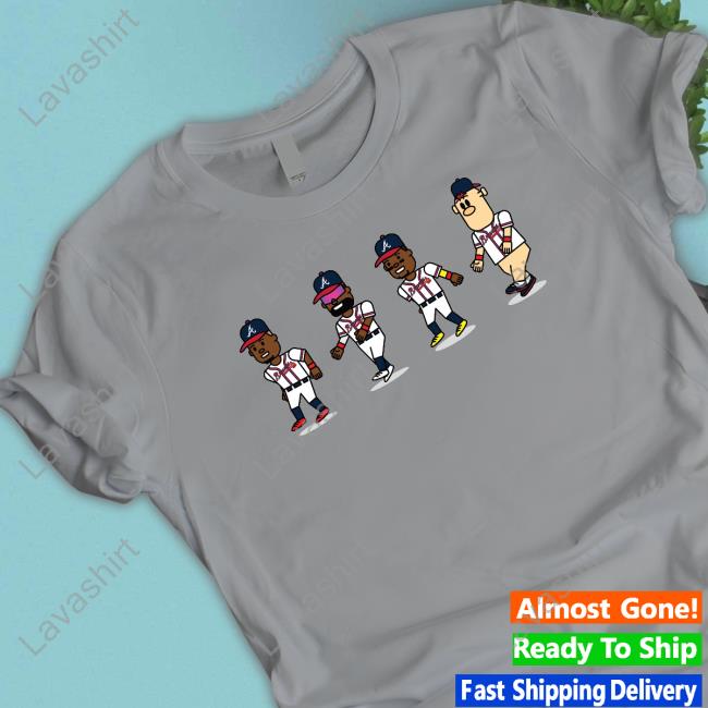 Blooper Atlanta Braves We Are Widdawy Gwiddying Our Way To A New Tee Shirt