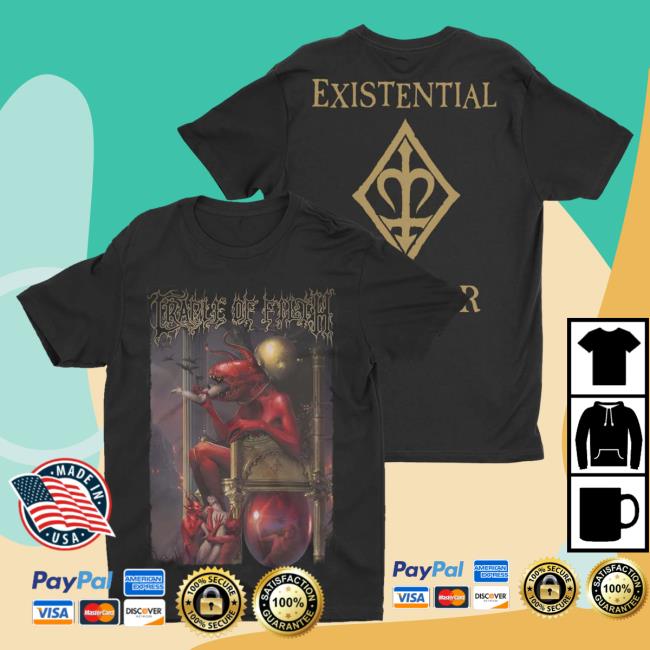 Official Night Shift Merch Indie Merch Store Cradle Of Filth - Existence Is Futile Close Up Shirt NightShiftMerch IndieMerchStore