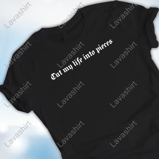Papa Roach Merch Cut My Life Into Pieces Tee