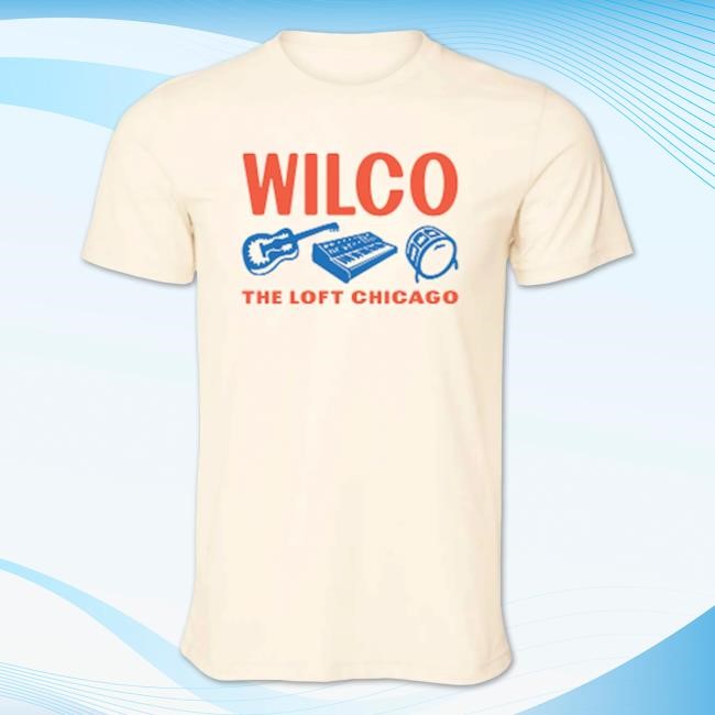 Official Wilco Merch Shop Loft Sans Tee Wilco