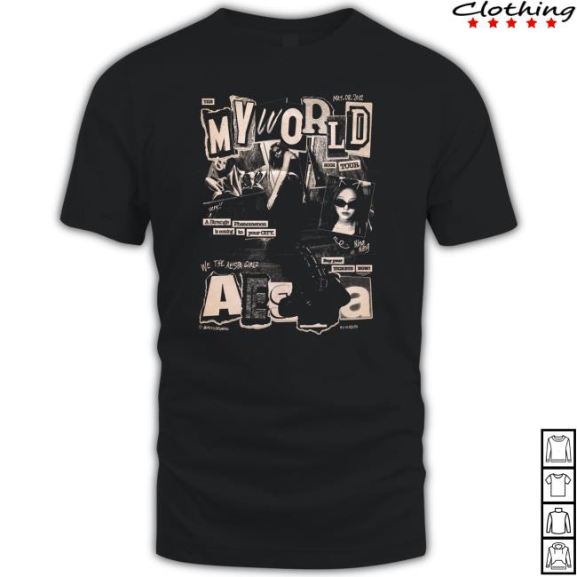 Official Aespa The My World 2002 Tour Sweatshirt