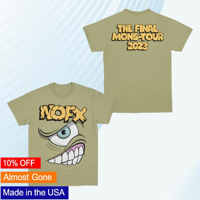 Official Nofx Merch Monstour Cap