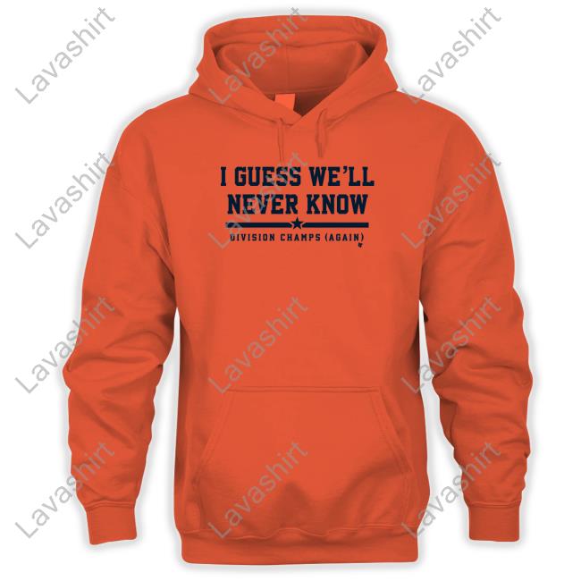 Official Breakingt Houston I Guess We'll Never Know T-Shirt