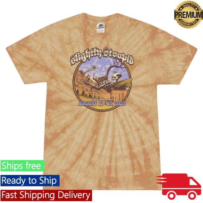 Slightly Stoopid Merch Red Rocks 23 Tie Dye Tee