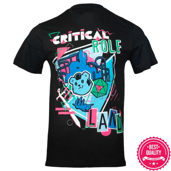 Official Critical Role Merch Store Shop Critical Role Land Tees CriticalRole