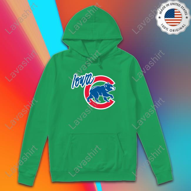 Iowa Cubs Walking Bear Shirt MiLB Iowa Cubs Walking Bear Shirts