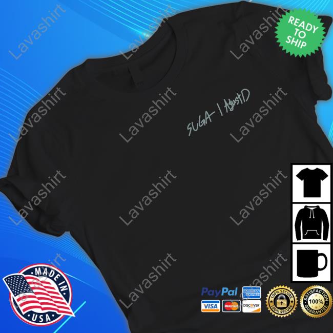 Suga Agust D Tour D-Day The Final Concert Pigment Shirt