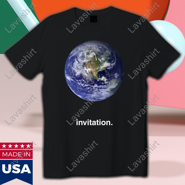 The Earth Invitation Tee Shirt Sebastian Vettel