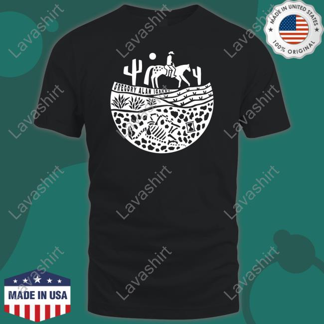 Official Gregory Alan Isakov Appaloosa Woodblock T-Shirt