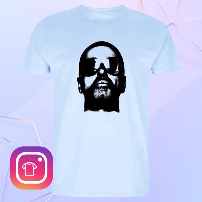 Official George Michael Merch Store George Michael Mono Shades Shirt New (Black)