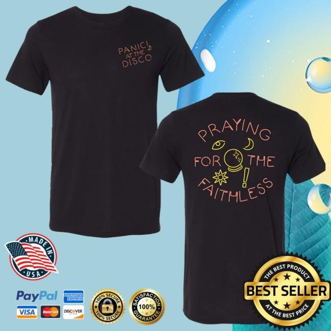 2019 Faithless New T-Shirt Panic! At The Disco Store