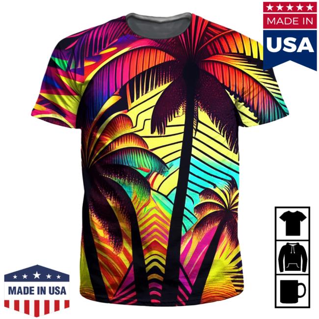 Official Iedm Clothing Tropville Sweatshirts 3D All Over Print