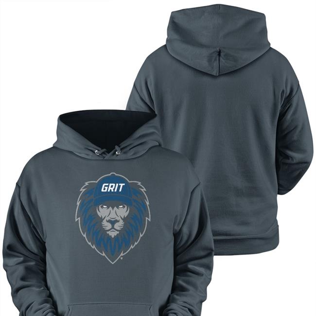 BreakingT Detroit Football Grit Shirts Black