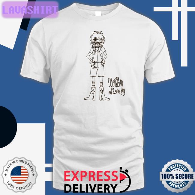 Maneskin Merch Thomas Tracklist Doodle Tee Shirt