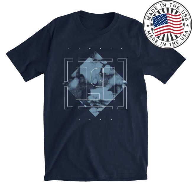Official Linkin Park Merch Store Meteora Diamonds Navy Long Sleeve Top Shirt LinkinPark Apparel Clothing Shop