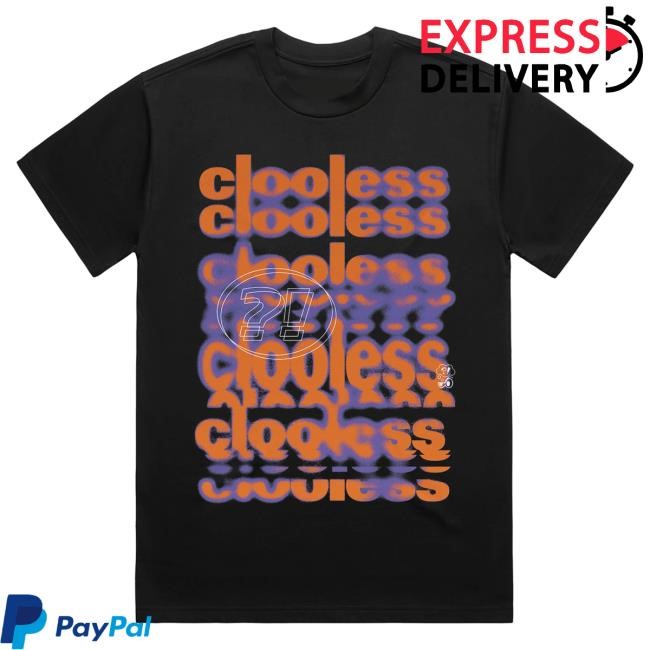 Official Clooless Merch Clooless Podcast Core Echo Tees - Black