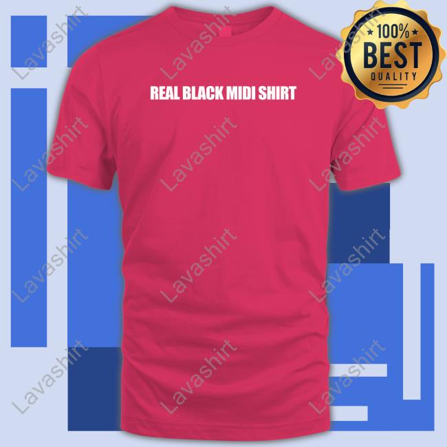 Official Mellie Gothesbian Real Black Midi Shirt Tee