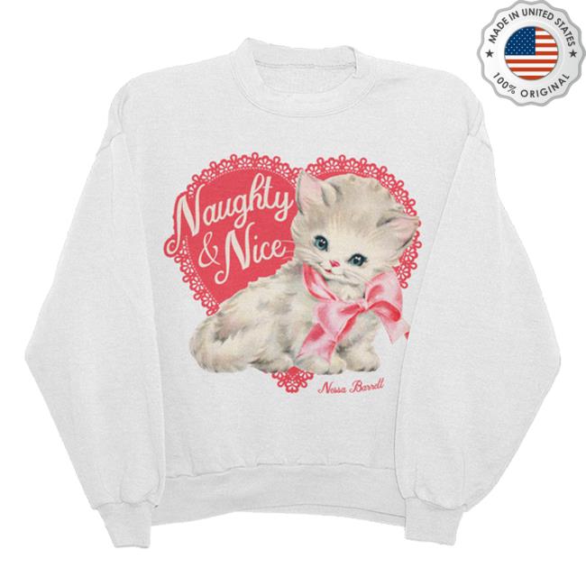 Nessa Barrett Merch Naughty & Nice Sweatshirt