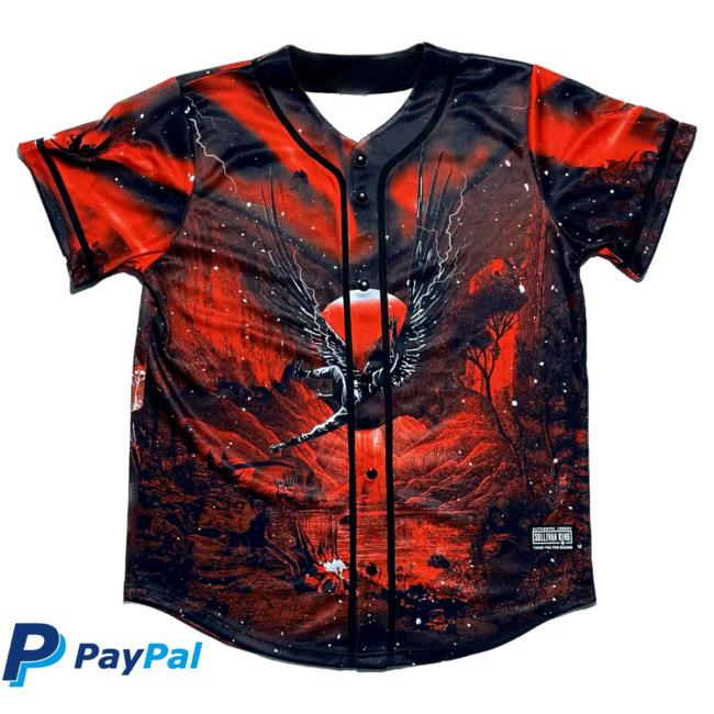 Official Sullivan King Merch 2023 "Blood Of Winter" Bassball Jersey T-Shirt