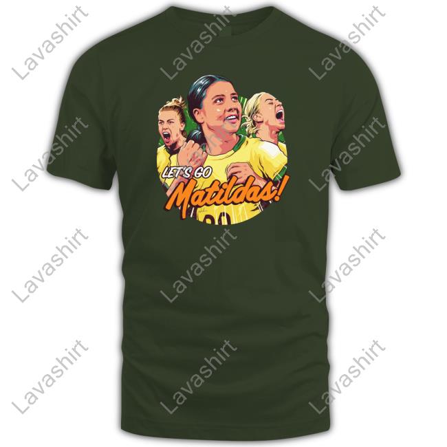 Official Nordacious Merch Let's Go Matildas Shirts