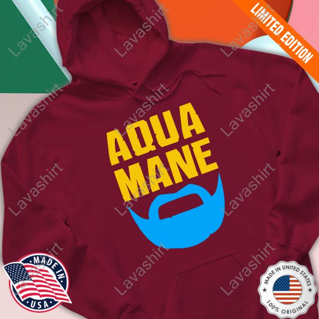 Official Aqua Mane Tee Aqua Mane T-Shirt Memphis Grizzlies Memgrizz