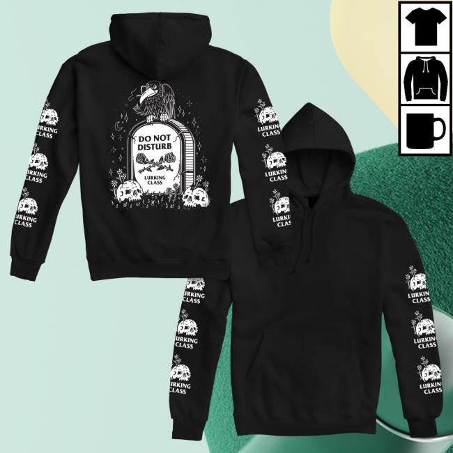 Lurking Class Clothing Do Not Disturb Sweatshirt Black LurkingClass